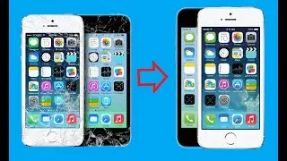 Iphone 5s broken screen repair