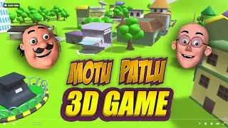 Motu Patlu 3d Furfari Nager | Village | Town | 3d Model | Gamedev Purvesh | Motu Patlu | 3D World