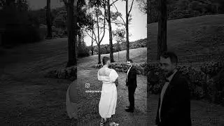 Coorabell Estate Wedding - First look- Sean Reefman Photography Www.srphotography.net.au