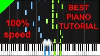 Journey - Don't Stop Believing piano tutorial