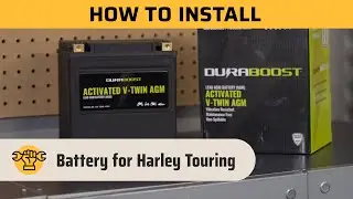 How to Install Battery for Harley Touring