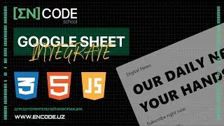 📊 How to Integrate Google Sheets with an HTML Form Using HTML, CSS & JavaScript | Tutorial 🚀