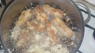 Рецепт эко сосисек в кляре.(1 часть, приготовление).