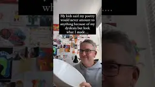 I’m so proud of what I made after all those poetry classes….😂🤣🤣