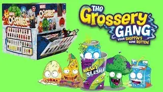 THE GROSSERY GANG & MARVEL OOSHIES!!