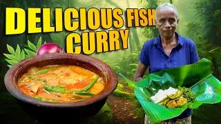 ලේන පරව් මාළු ගමේ රසට... | Traditional Fish Curry & Mukunuwanna Mallum 🐟 Authentic Village Cooking
