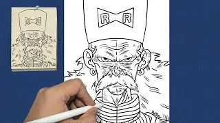 LINEART #10 CÓMO DIBUJAR A ANDROIDE No. 20 