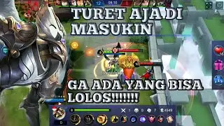 Ga ada Yang bisa lolos!!!!! KAJA Top Global-Turet bukan tempat aman || Mobile legend