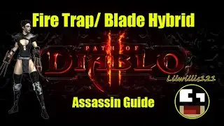 Path of Diablo -Fire Trap/Blade Shield Hybrid Sin [Mapping, Endgame]