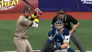 San Diego Padres vs Tampa Bay Rays | MLB Today 8/30/24 Full Game Highlights - MLB The Show 24 Sim