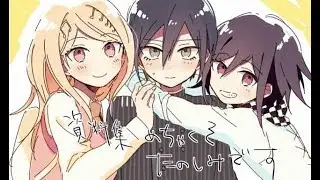 Kokichi x Shuichi x Kaede - Jealousy