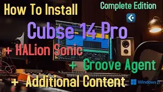 Install Cubase Complete Edition + HALion Sonic Groove Agent on Windows – Step-by-Step for Beginners