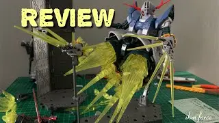 Review RG Mobile Suit Gundam Last Shooting Zeong Effect Set