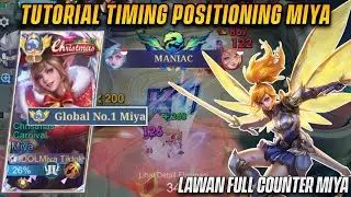 MANIAC MIYA! KUNCI PENTING MAIN MIYA DIMETA SEKARANG BIAR GAK DIBILANG HERO BEBAN! - MLBB