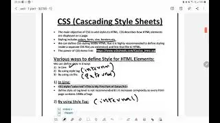 css part - 1(introduction)