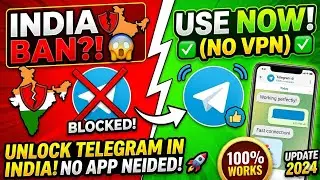 How to use telegram in india without Vpn 