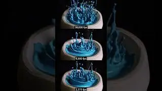 What FPS would you use for this shot? 💙🎨 🎥 #shorts #videoshot #editing #slowmotion #rp_editor_tricks