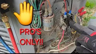 SAVE TIME BY PUMPING DOWN THE HVAC SYSTEM