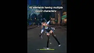 Bennett only Pyro sword character in genshin 