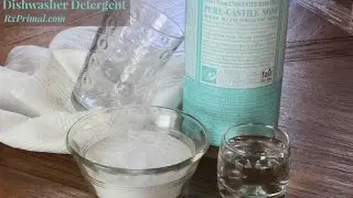 Easy, Non-Toxic Dishwasher Detergent