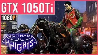 Gotham Knights - GTX 1050 Ti + i5-11400F | 1080p 60fps -  PC Gameplay