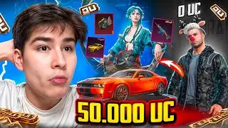 $50 000 UC!🔥ENG OMADLI OPEN CASE TEKINGA OBUNACHIM AKKAUNTLARINI 😍KUCHAYTIRIB BERDIM