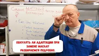 Automatic transmission adjustments/adaptations. What are they? Should they be reset during an oil...