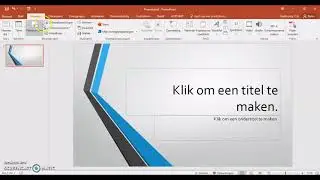 MS PowerPoint invoegen van een dia