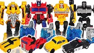 Transformers Movie Bumblebee Energon Igniters Speed Series Optimus Prime vs Hot Rod! 