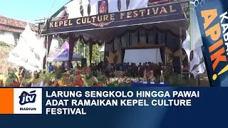KAB MADIUN - Larung Sengkolo Hingga Pawai Adat Ramaikan Kepel Culture Festival
