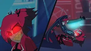 Vox tortures Alastor instead of Angel \ hazbin hotel🏨\ fananimation 