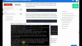 Install update and remove software using Linux on Virtual Machine Qwiklabs