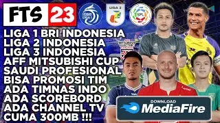 Download FTS 2023 Mod Liga Indonesia Dan Asia ACL Terbaru || Android New Update Kits & Transfer 2023