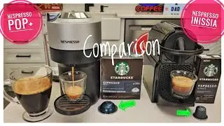 Nespresso Vertuo Pop+ Deluxe vs Nespresso Inessia Espresso Machine Comparison