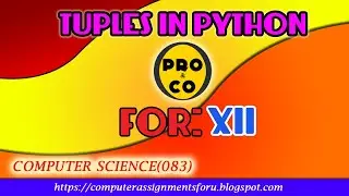 TUPLES IN PYTHON