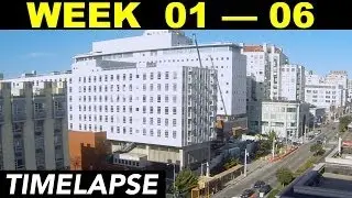 Demolition timelapse weeks 01-06: Early days timelapse (no actual demolition visible yet)