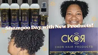 Shampoo Day with New Products! @MielleTV & CKOR! #naturalhair #curlyhair #shampoo #washday #haircare