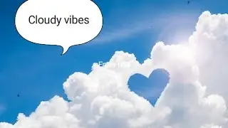 Cloundy vibes with puffy perfection...scenic nature #scenicdrive #romanticstatus #statuswhatsapp
