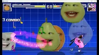 (Mugen) Annoying Orange Vs Courage The Cowardly Dog