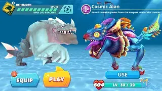 BEHEMOTH vs COSMIC ALAN! All stats maxed