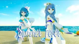 【MEDIUM⁵ ・ Stardust / Shian / Haiyi】热伤风 (Summer Fever) [MMD]『Quadimension X-1 Album Song