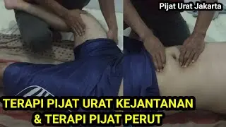 MALE MASSAGE THERAPY AND STOMACH BLOATING THERAPY