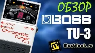Гитарный тюнер BOSS TU-3, инструкция, обзор гитарного тюнера