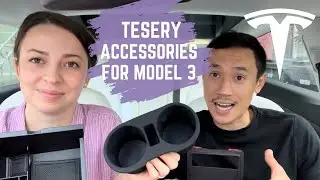 Tesla Model 3 - NEW Interior Accessories by TESERY I STORAGE I MINIMALIST