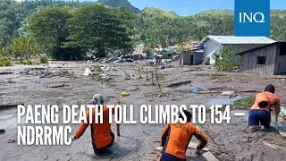 Paeng death toll climbs to 154 — NDRRMC