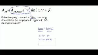 Lesson 11 Part 5 Damped Amplitudes