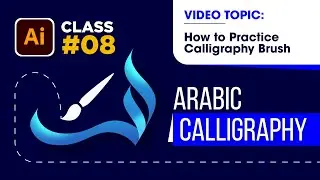 How to Master Calligraphy Brush in Adobe Illustrator | Illustrator Tutorial