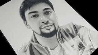 DADDY BLINK (blink gaming) time lapse graphite drawing