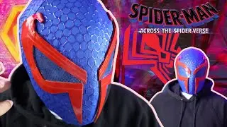 spiderman 2099 mask from spiderman across the spider-verse