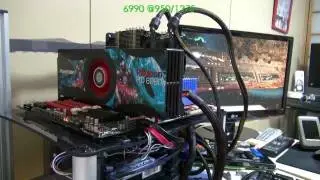 6970 vs 6990 vs 6990 + 6970 vs 2x 6990 (SCALABILITY) 1/2